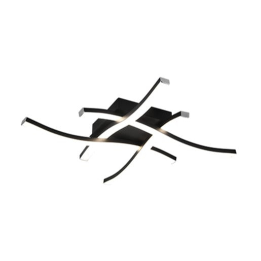 Reality Route led stropní osvětlení černá r62474432 RER62474432