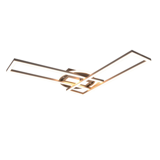 Reality Twister led stropní osvětlení nikl r67183107 RER67183107