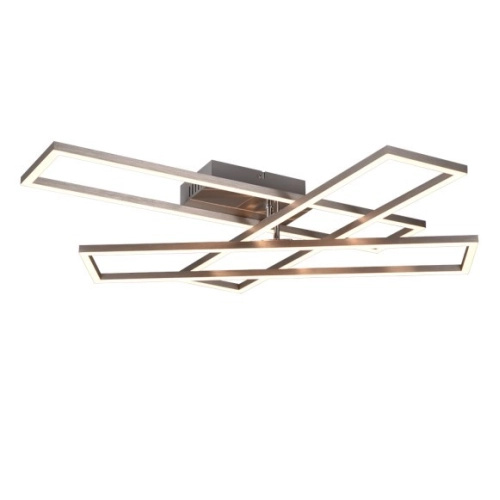REALITY LED stropní svítidlo CORSO mat.nikl 36W 4600lm 2700-6000K 66 x 10 x 60cm