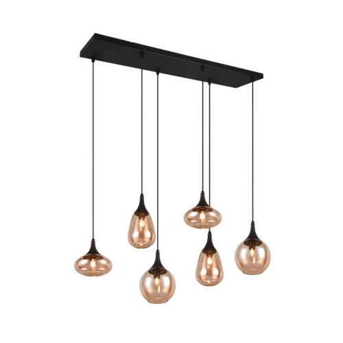 Trio Lumina osvětlení 93x34 cm kov černá mat TR317000613