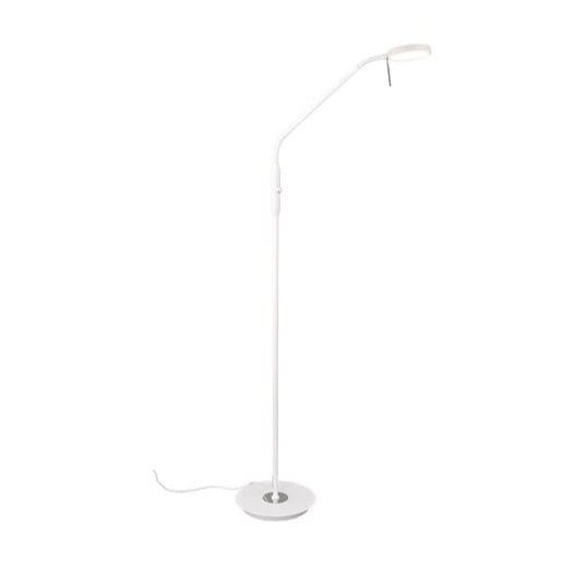 Trio MONZA stojací lampa bílá kov 423310131 TR423310131
