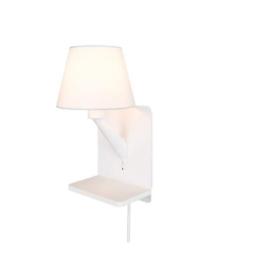 Trio Comfort nástěnné světlo bílá 262670131 TR262670131