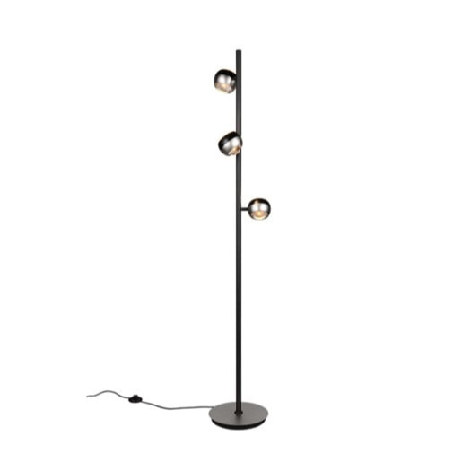 Stojací lampa Trio Select Orbit nikl 444410307