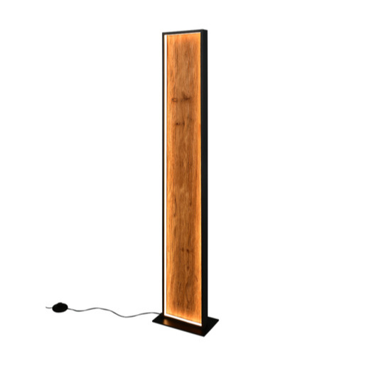 Trio Kalea stojací lampa dřevodekor 455510130 TR455510130
