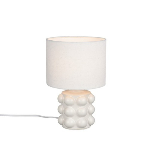 Reality KATE stojací lampa bílá keramika r56481001 RER56481001