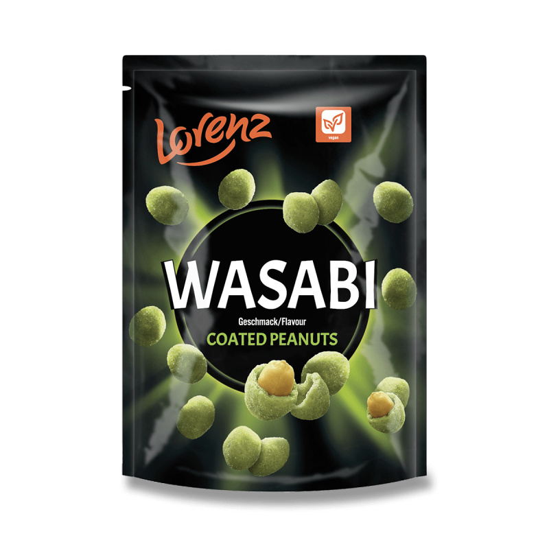 Lorenz Oříšky v těstíčku Fascinations Wasabi, 100 g