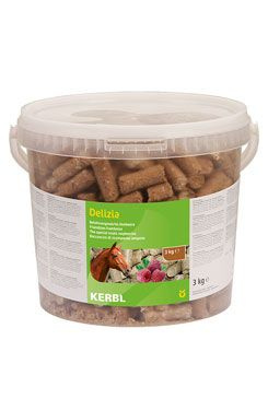 Pochoutka pro koně DELIZIA malina 3kg kbelík