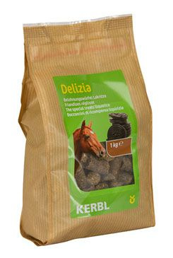 DELIZIA Pochoutka pro koně lékořice 1 kg