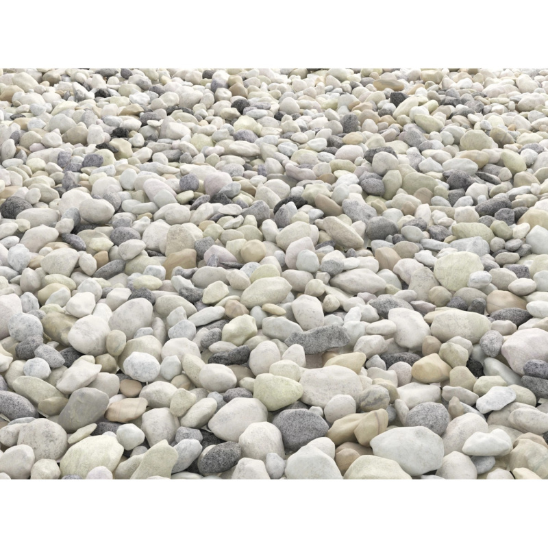 WECO Křemenný štěrk světlý, 16-25 mm, 15 kg/pytel