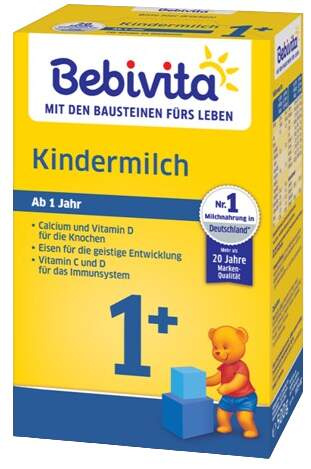 BEBIVITA Junior 1+ mléčný nápoj od ukončeného 12m 500 g