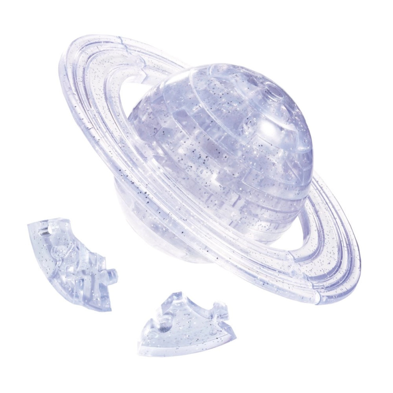 HCM KINZEL 3D Crystal puzzle Planeta Saturn 40 dílků