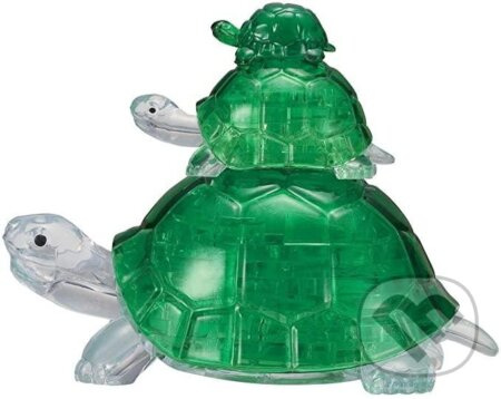 HCM KINZEL 3D Crystal puzzle Želvy 37 dílků