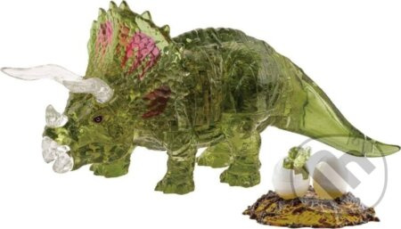 Betexa Triceratops s mládětem - 3D Krystal puzzle