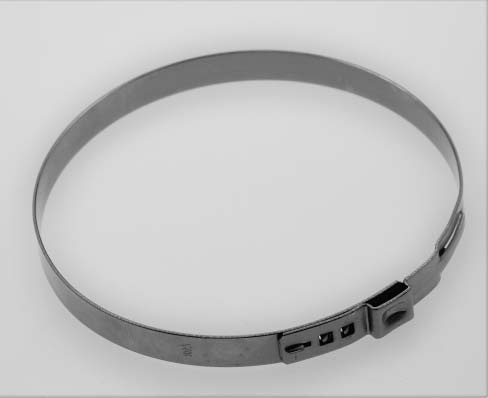 SPIDAN Hadicové spony nerezové, různé průměry, 1 ks Průměr: 102,5 mm