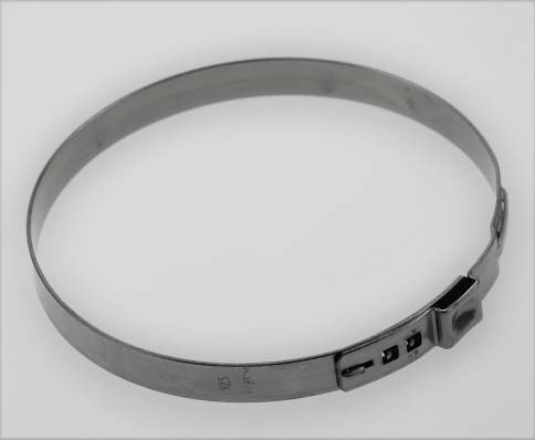 SPIDAN Hadicové spony nerezové, různé průměry, 1 ks Průměr: 92,8 mm