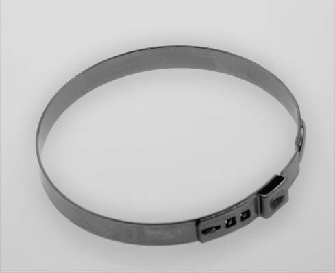 SPIDAN Hadicové spony nerezové, různé průměry, 1 ks Průměr: 84,5 mm