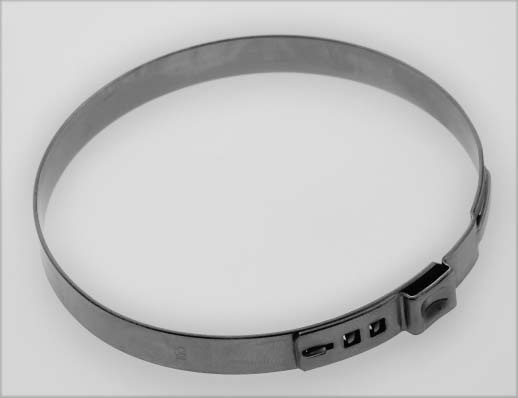 SPIDAN Hadicové spony nerezové, různé průměry, 1 ks Průměr: 85,5 mm