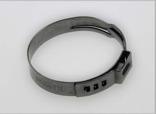 SPIDAN Hadicové spony nerezové, různé průměry, 1 ks Průměr: 34,6 mm