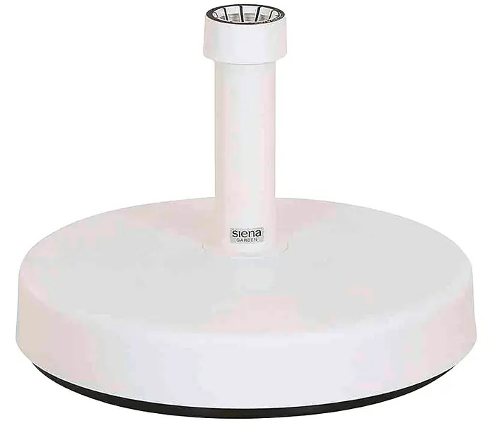 Stojan na slunečník Siena Garden Fill Foot / plast / bílá Varianta: ivi1