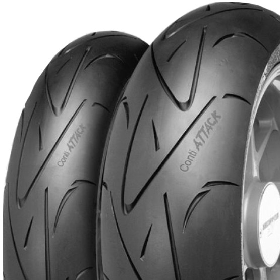 CONTINENTAL 120/70ZR17*W TL M/C SPORT ATTACK# 58W