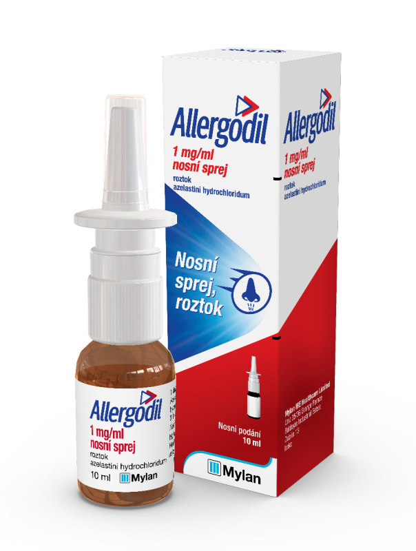 ALLERGODIL 1MG/ML Nosní sprej, roztok 1X10ML