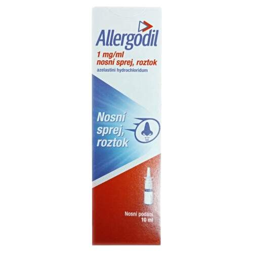 ALLERGODIL 1MG/ML Nosní sprej, roztok 1X10ML