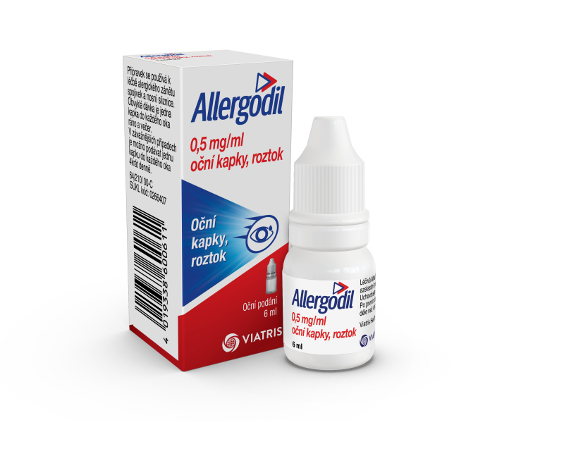 ALLERGODIL 0,5MG/ML Oční kapky, roztok 1X6ML