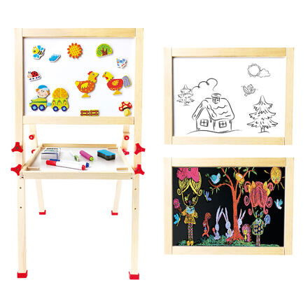 Bino Magnetická tabule oboustranná 65x45 cm