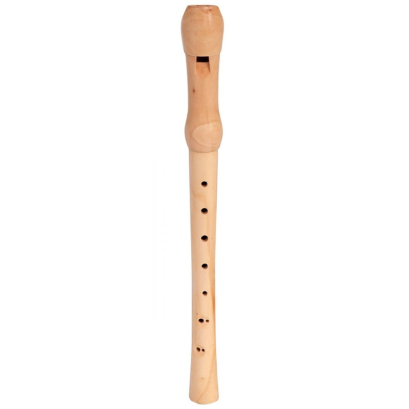 Bino dřevo flétna přírodní 32,5 cm