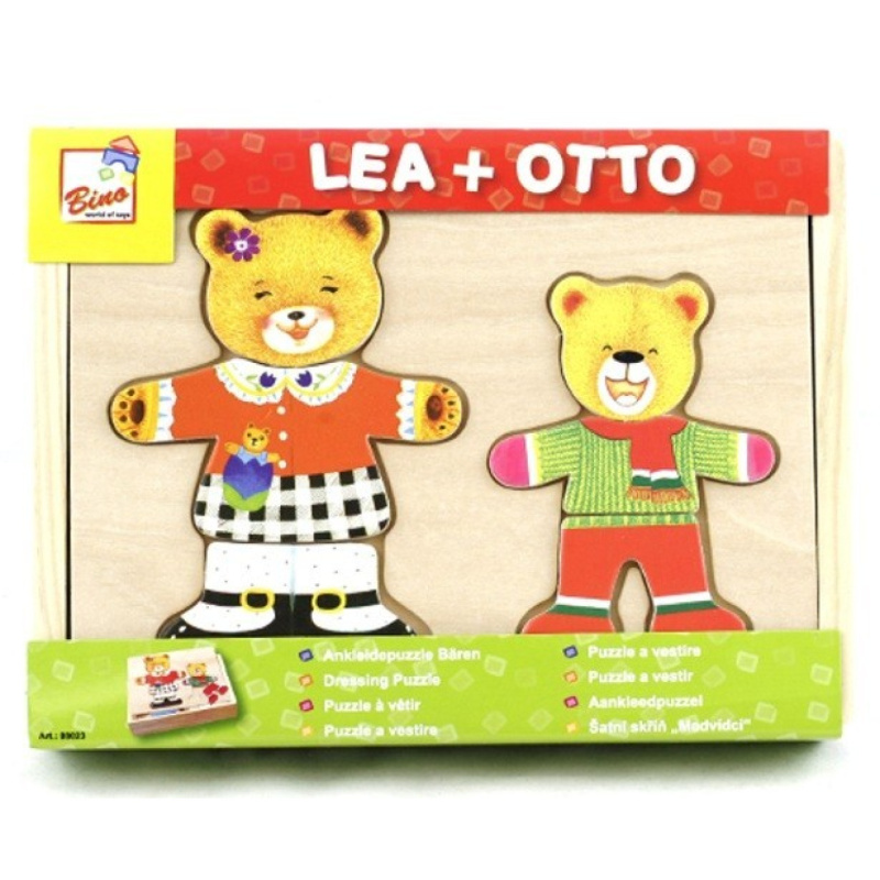 Bino Šatní skříň Medvědice a medvídě