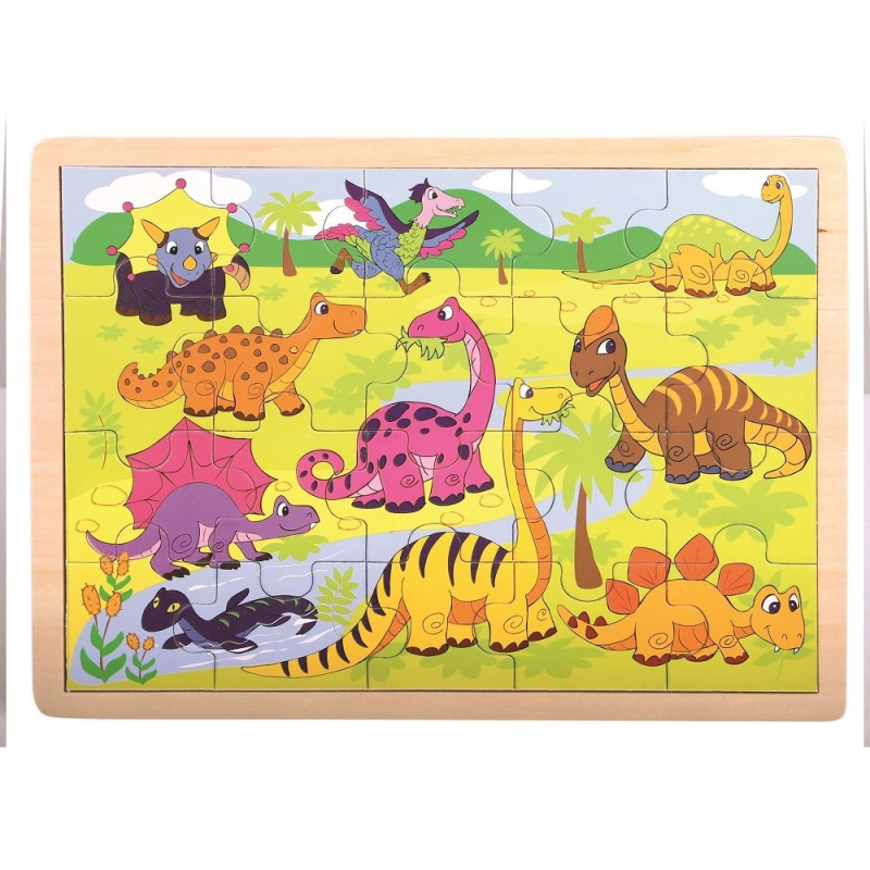 Dinosauři - puzzle z kategorie Maxi dílky