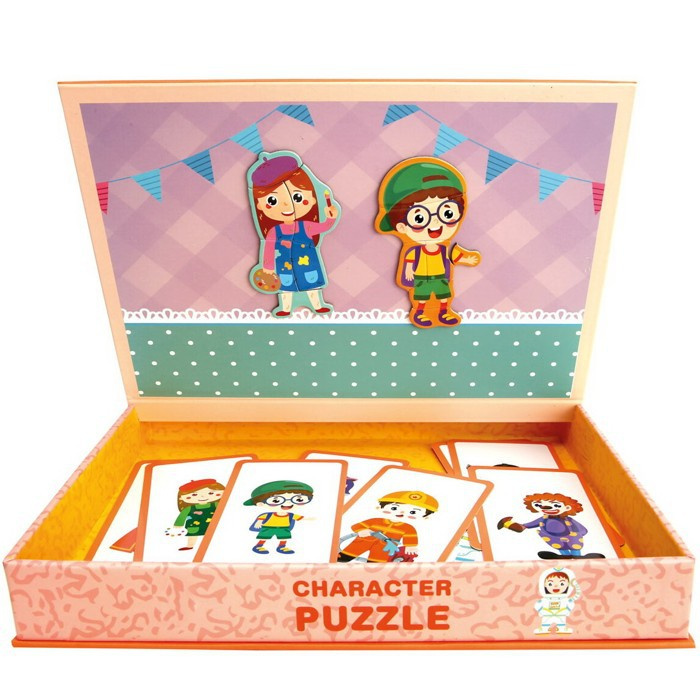 Bino Magnetické puzzle Postavičky