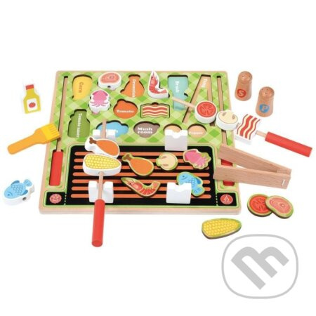 Bino Vkládací puzzle grilování