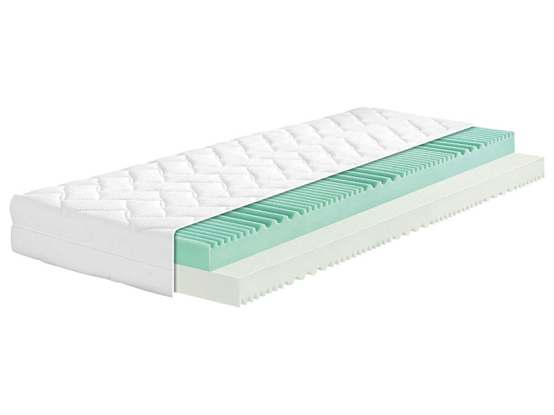 Breckle 7zónová oboustranná matrace ze studené pěny Duo Plus (140 x 200 cm, H3 / H4)