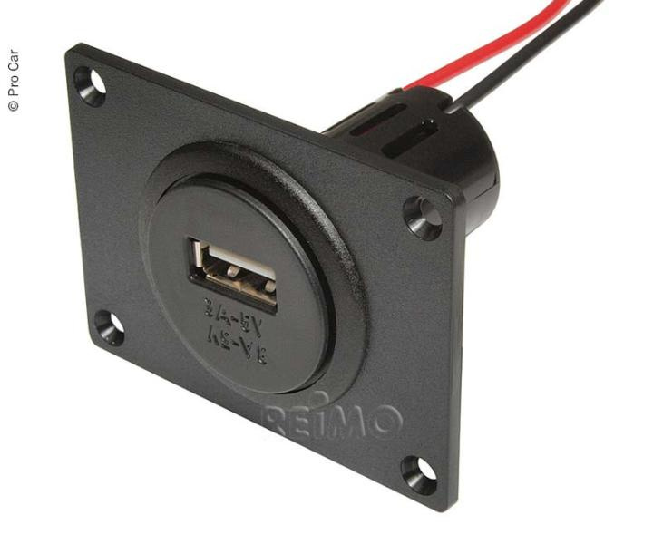 Vestavěná zásuvka USB 12-24/5V s USB 3A