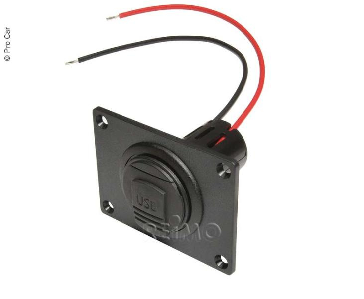 Vestavěná zásuvka USB 12-24/5V s USB 3A