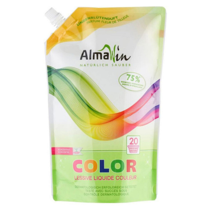 ALMAWIN Tekutý prací prostředek COLOR 1,5 l - ekonom