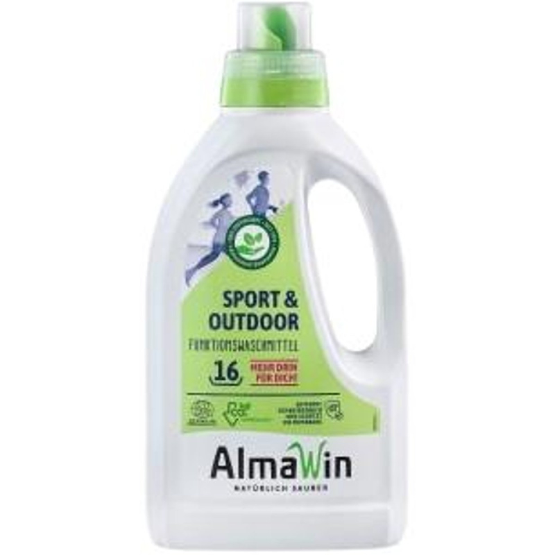 AlmaWin Tekutý prací prostředek sport + outdoor (0,75 l)
