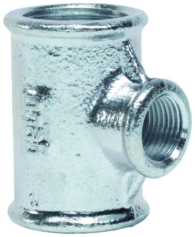 T-kus redukovaný pozinkovaný č. 130 6/4"×5/4" FFF