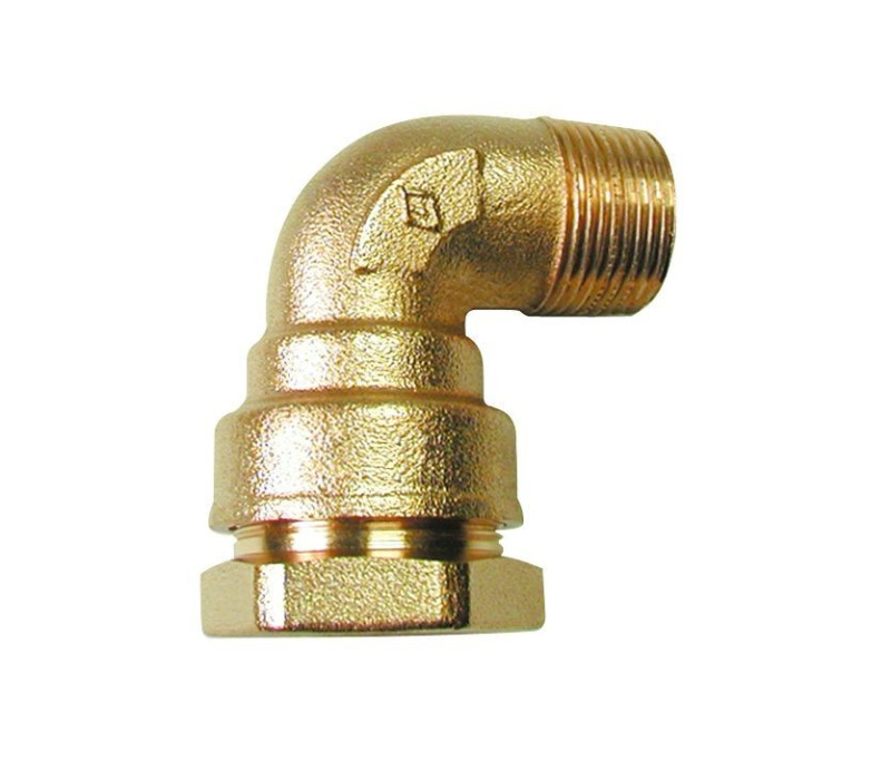 Koleno 90° svěrné Gebo BWA 20 mm × 1/2" vnější závit