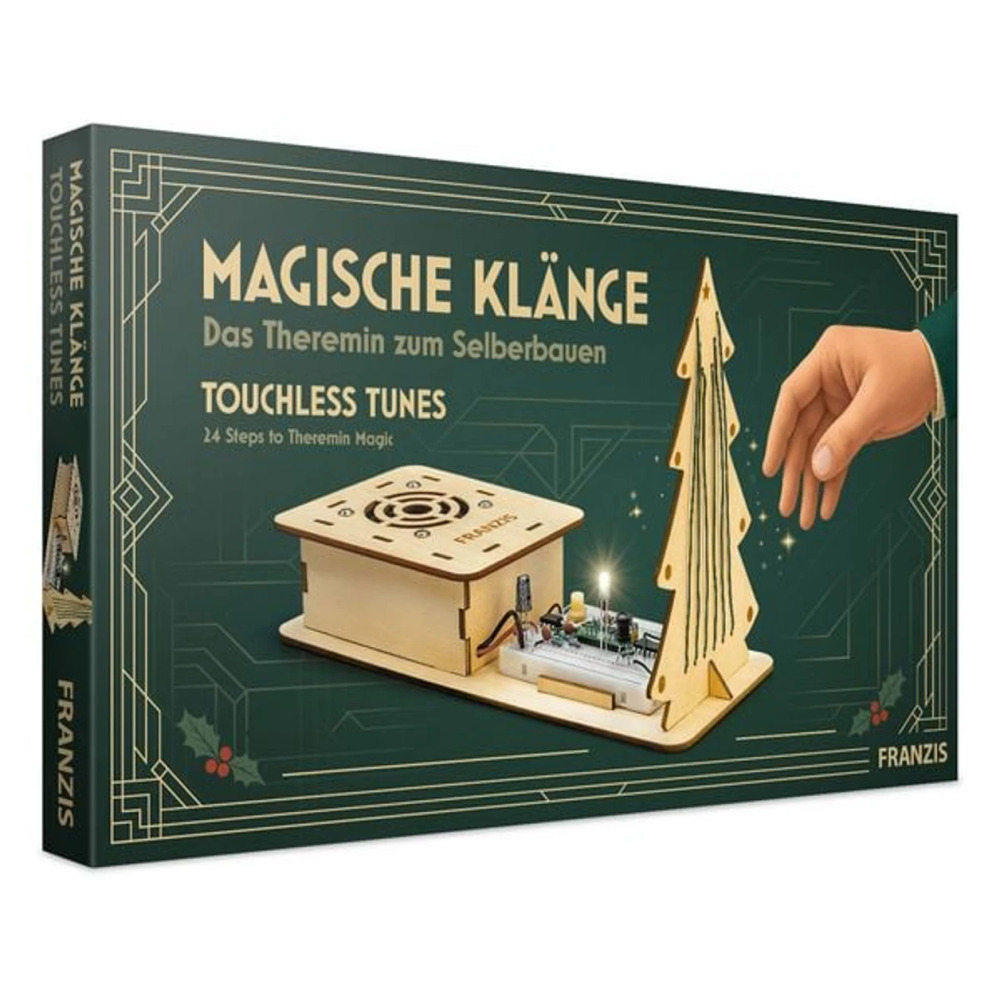 Franzis Magické zvuky - Theremin - adventní kalendář (Franzis) - elektronická stavebnice