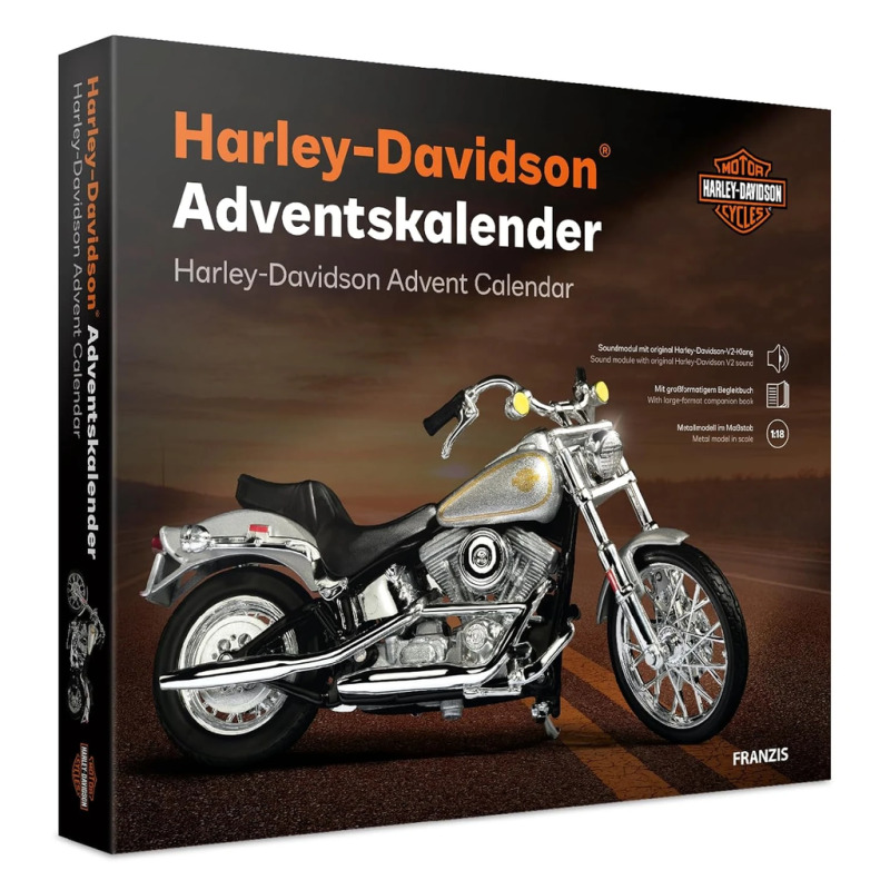 Franzis Harley-Davidson - adventní kalendář 2026 (Franzis) - stavebnice modelu