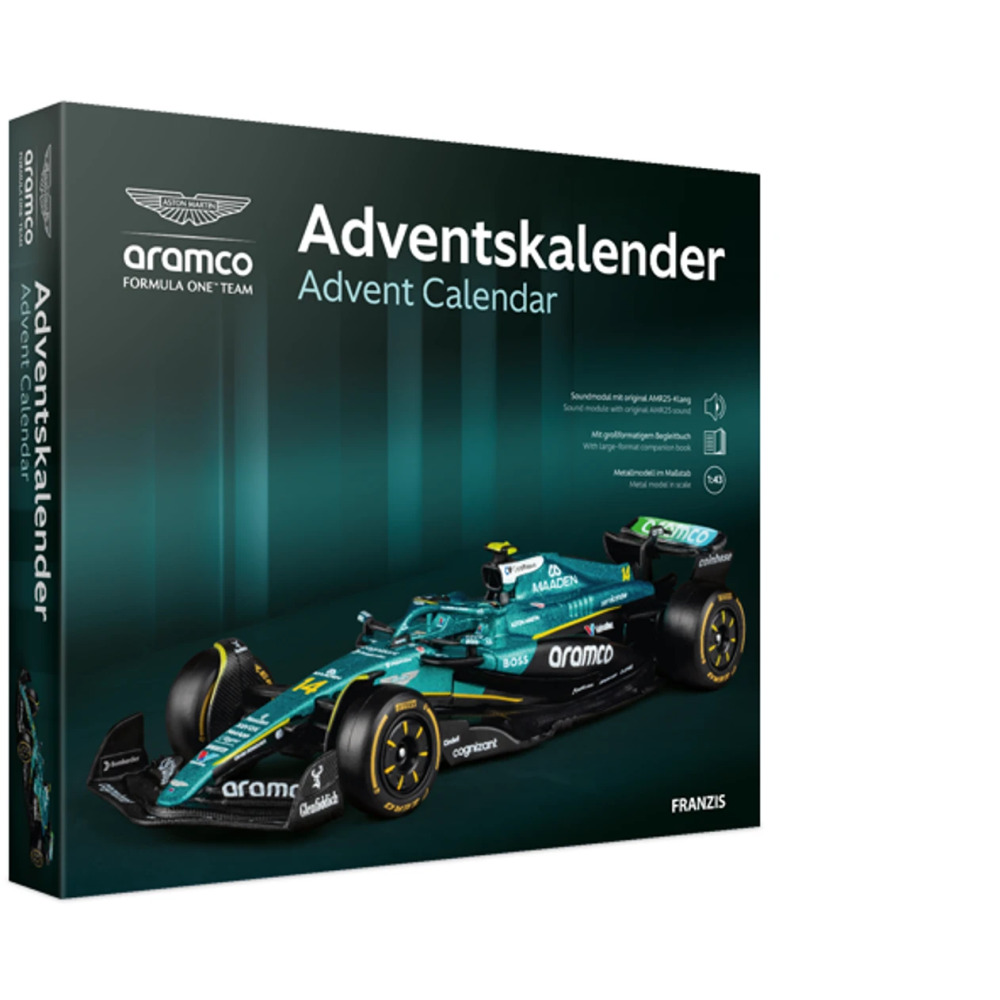 Franzis Aston Martin Aramco F1 - adventní kalendář 2026 (Franzis) - stavebnice modelu
