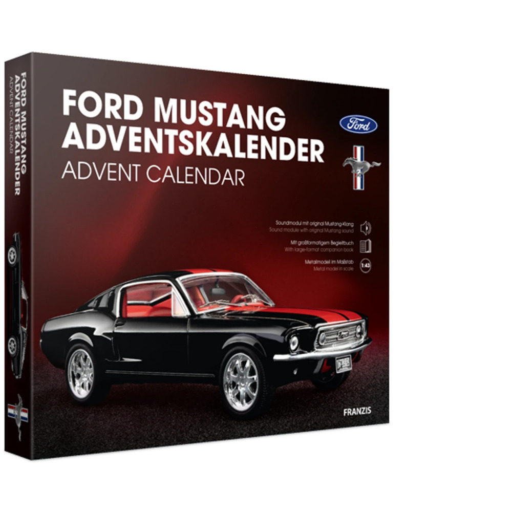 Franzis Ford Mustang - adventní kalendář 2026 (Franzis) - stavebnice modelu