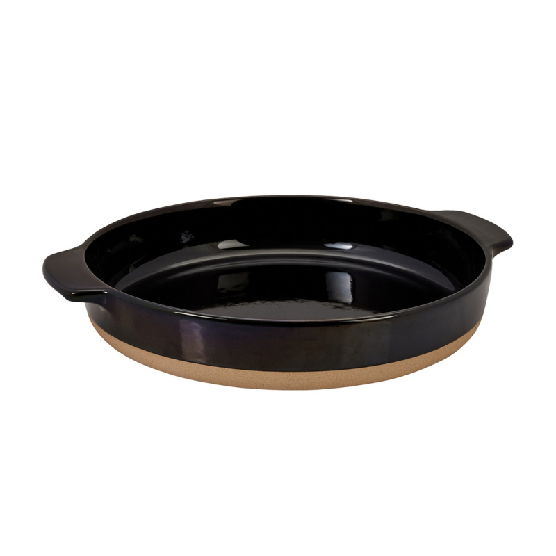 Lurch Terra Nova® zapékací mísa kulatá Ø26cm black/creme (1300ml) (00230530)