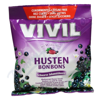 VIVIL Černý rybíz + 11 bylin bez cukru 60 g