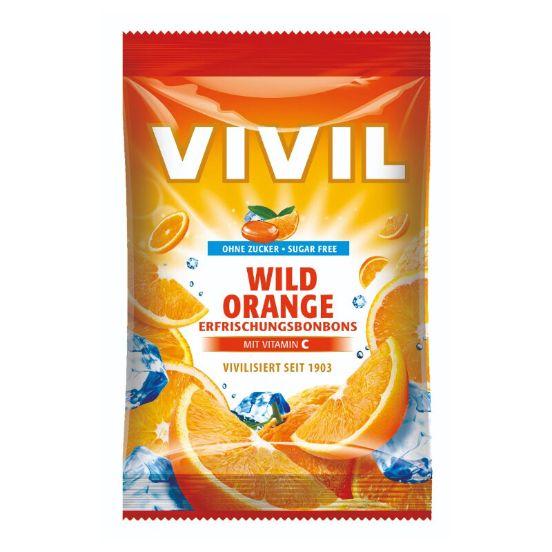 Vivil Hořký pomeranč+vit.C bez cukru 60g