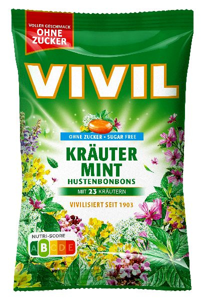 VIVIL Byliny 23 druhů drops bez cukru 120 g