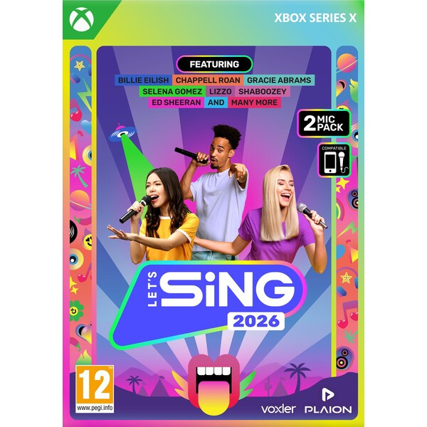 Let’s Sing 2026 + 2 mikrofony (XSX)
