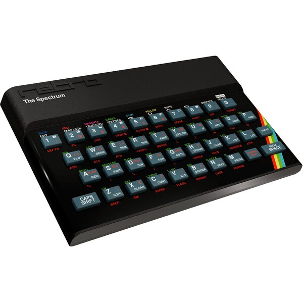 Hype Retro herní konzole The Spectrum Černá